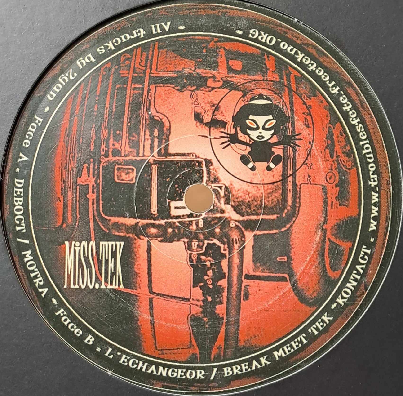 Troubles Fete 003 (Miss Tek 02) - vinyle freetekno